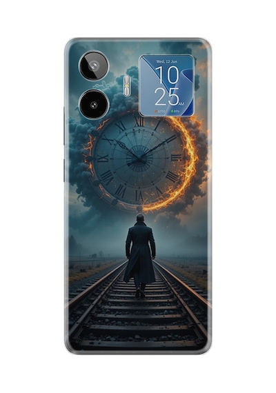Arvencase General Mobile Gm 26 Pro 5g G903 Uyumlu Kılıf Desen Baskılı Silikon Stk-1046.jpg Renk71 Renk71