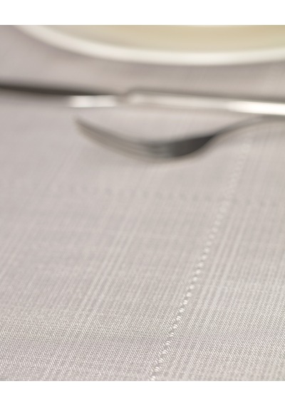 Madame Coco Ancella Masa Örtüsü - Açık Gri - 160x300 Cm 8684427114377 Gri