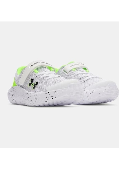 Under Armour Ua Bps Surge 4 Ac Erkek Çocuk Koşu Ayakkabısı-30886 Beyaz