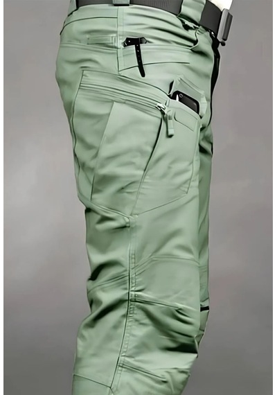 Tactical Outdoor Çok Cepli Pantolon Ripstop Yırtılmaz Kumaş Haki