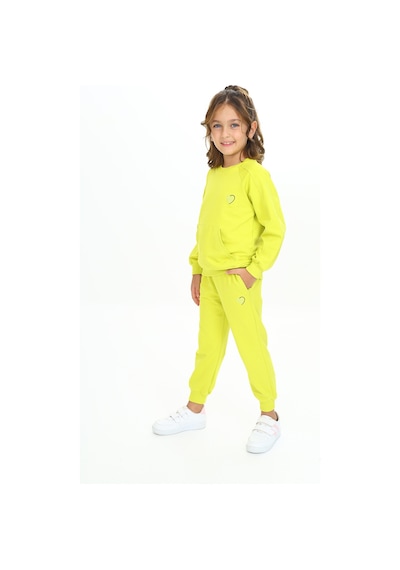 Toontoy Kids Toontoy Kız Çocuk Reglan Kol Kanguru Cepli Nakışlı Eşofman Takım Açık Yeşil Toontoy Kids Toontoy Kız Çocuk Reglan Kol Kanguru Cepli Nakışlı Eşofman Takım Açık Yeşil