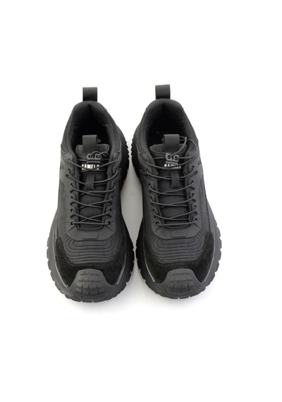 Bambi Siyah Hakiki Deri Erkek Sneaker E01175561103