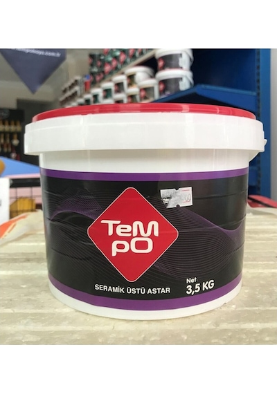 Tempo Seramik Üstü Astar 3.5 KG