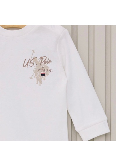 U.S. Polo Assn. 2'li Takım Usb2076 Krem Krem