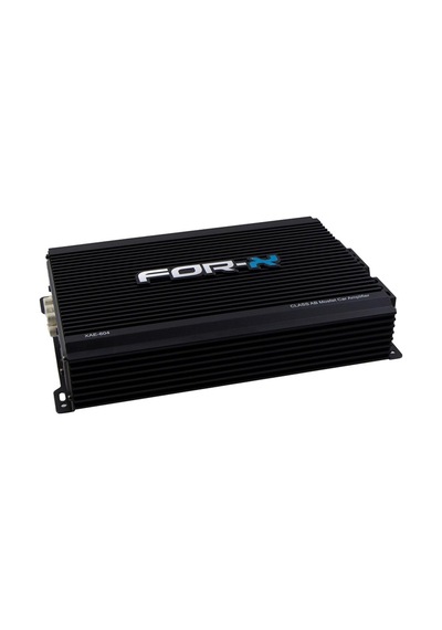 For-x Xae-604 4 Kanal Anfi 2500 Watt Bass Kontrollü Oto Amfi Ses Sistemi Amfisi