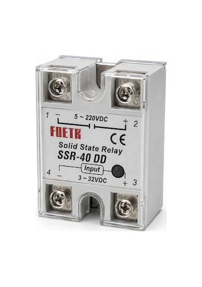 Ssr-40dd 40a Dc-dc Tek Faz Katı Hal Rölesi