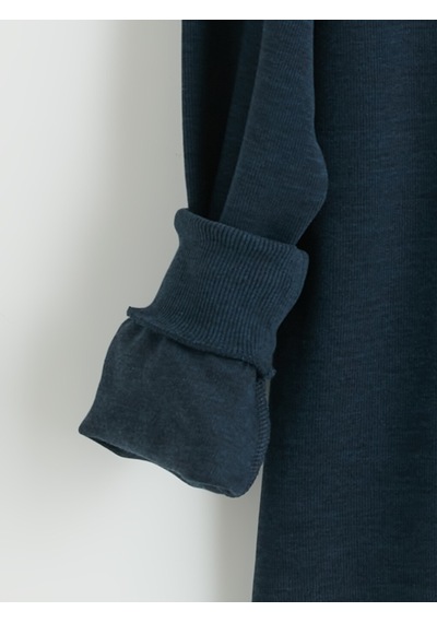 Lcwaıkıkı Classic Lacivert Gömlek Yaka Erkek Sweatshirt