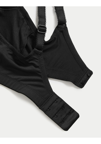 Marks & Spencer Dantel Detaylı Sütyen T33001837 Siyah