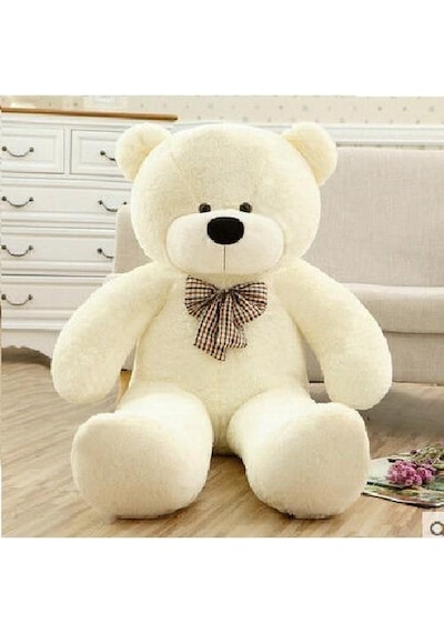 Peluş Ayı 120 cm Papyonlu Sevimli Ayı - Sevgiliye En Özel Hediye