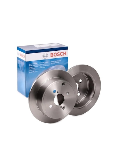 Toyota Corolla Uyumlu Arka Fren Diski E12 Benzinli 258Mm 2002-2007 Bosch