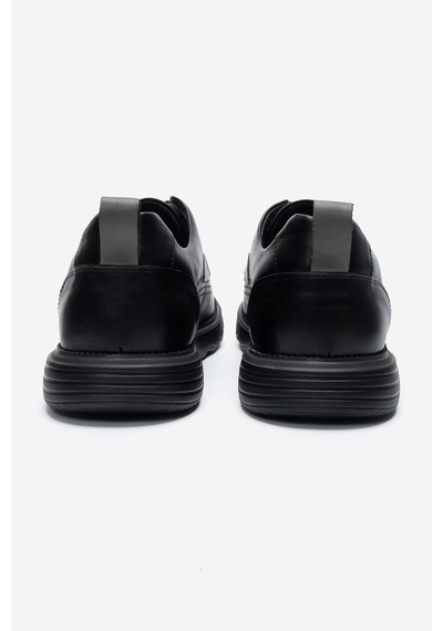 Dericlub Erkek Kalın Taban Comfort Casual Ayakkabı Gerçek Deri Cr 2896 Siyah