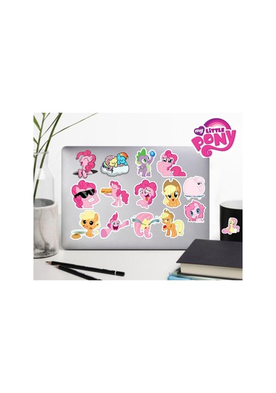 My Little Pony Defter Suluk Laptop Notebook Tablet Telefon Kılıf Sticker Seti