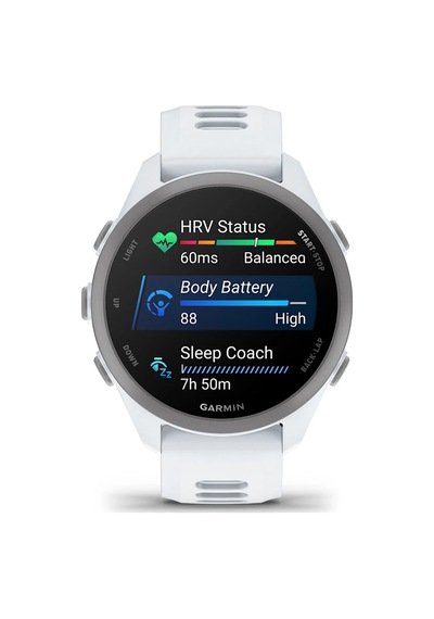 Garmin Forerunner 170 Music Beyaz/bulut Mavisi Kayışlı Akıllı Saat (Distribütör Garantili)