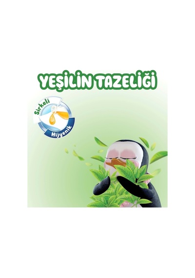 Familia Islak Havlu Mendil Yeşilin Tazeliği 90 Yaprak Plastik Kapaklı 18Li Set 1620 Yaprak