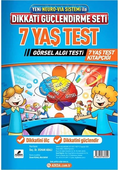 7 Yaş Adeda Dikkat Gelişim Testi