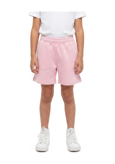 Toontoy Kids Toontoy Kız Çocuk Beli Lastikli Bağlamalı Cepli Şort 25054 Pembe