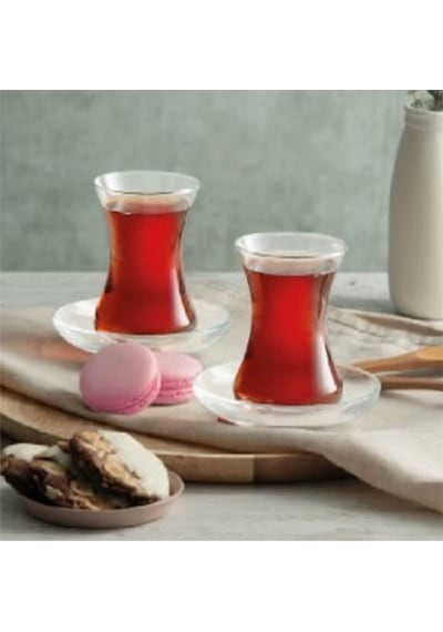 Paşabahçe 96942 İstanbul 12 Parça Çay Seti Şeffaf