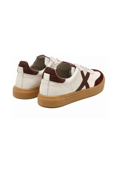 Sneaker Günlük Kadın Mar-25y-192-3030 John May 95-04-20 Bej-bordo Bej-bordo Bej - Bordo