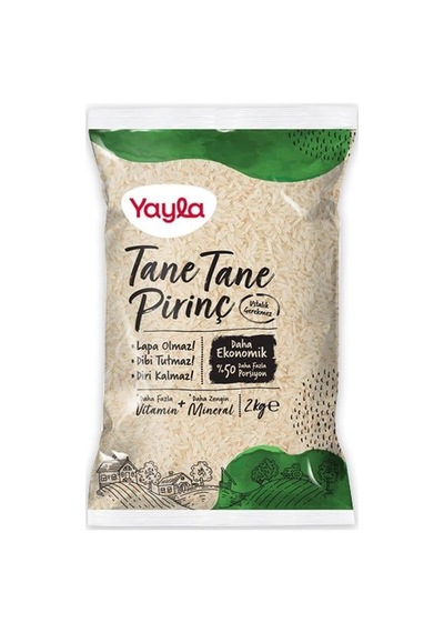 Tane Tane Pirinç 2000gr
