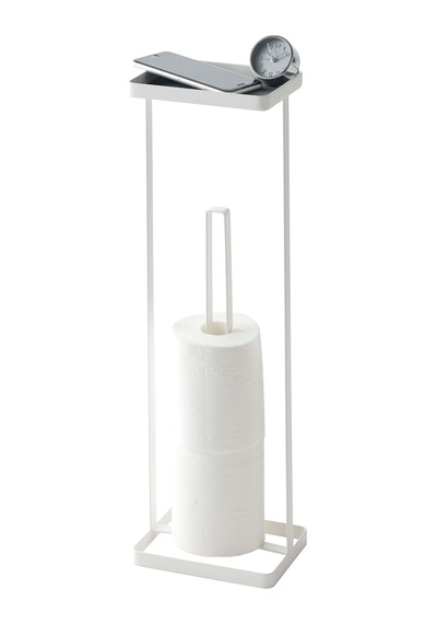 I Tower Tuvalet Kağıdı Tutucu, Metal, Beyaz, Tek Boy Diğer