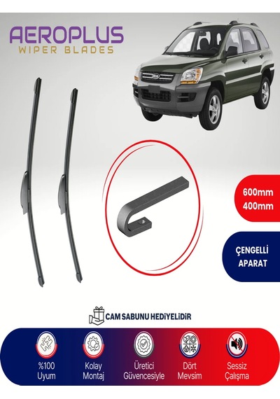 Aeroplus Kia Sportage Muz Silecek Takımı 2004-2010