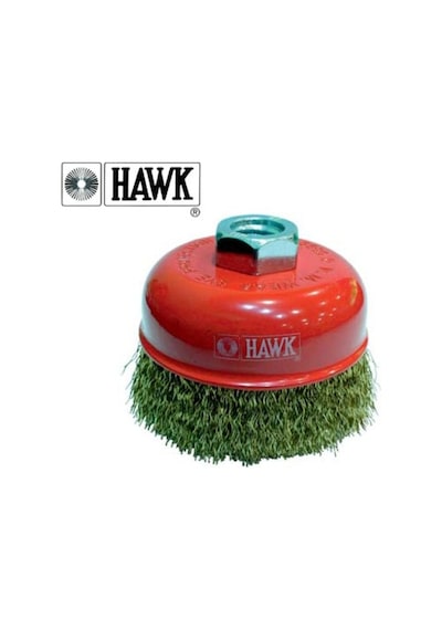 Hawk Çanak Fırça Sarı 100 Mm Ha10117