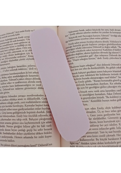 Kitap Ayracı - Sevimli Kalpler Model2