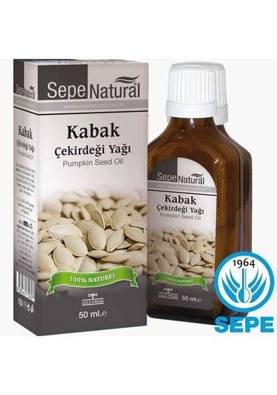 Kabak Çekirdeği Yağı 50 ML Saf Soğuk Sıkım