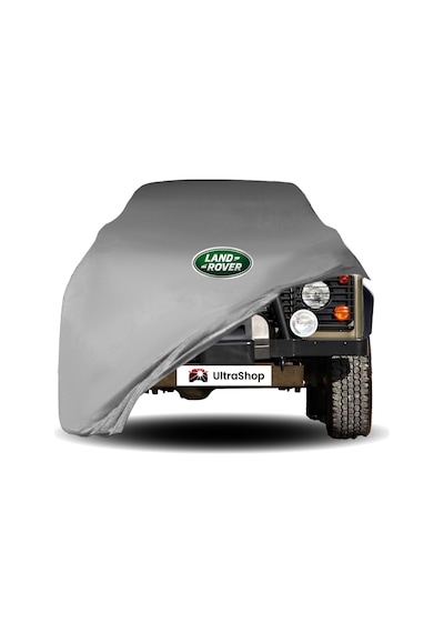 Land Rover Defender 110 2019- Araba Brandası Gri Kumaş Penye Toz Geçirmez Garaj Brandası Oto Branda