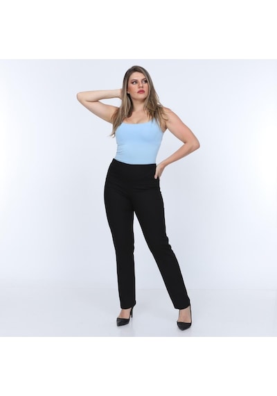 Gül Moda Kadın Pantolon Beli Lastikli 29811