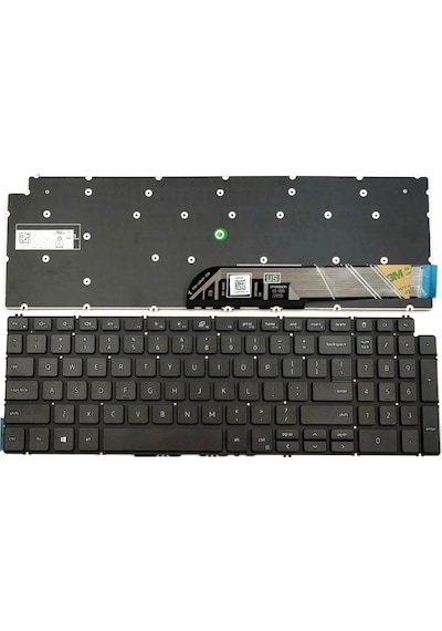 Dell Uyumlu Inspiron 15 7501 7506 7590 7591 Notebook Klavye Laptop Tuş T