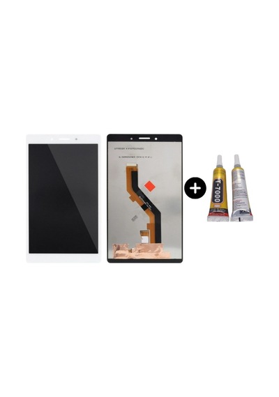 Samsung Galaxy Tab A8 Sm-t295 Uyumlu A Kalite Dokunmatik Set Beyaz + B7000