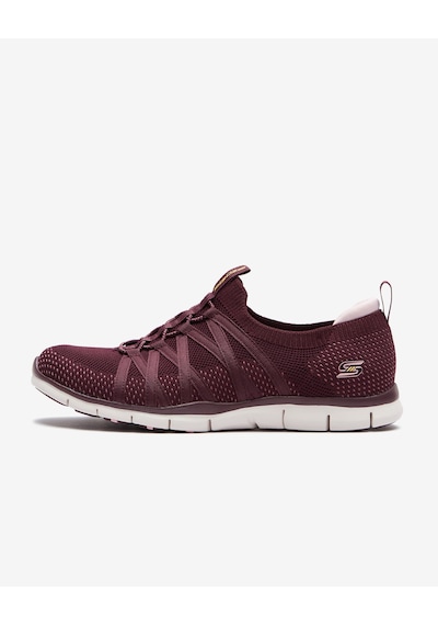 Skechers Gratis - Chic Newness Kadın Bordo Günlük Ayakkabı 104152 Plum Bordo