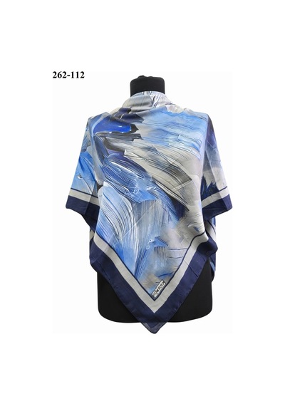 Moonscarfs Moonscarf Desenli Bambu Pamuk Eşarp 262-112 Çok Renkli