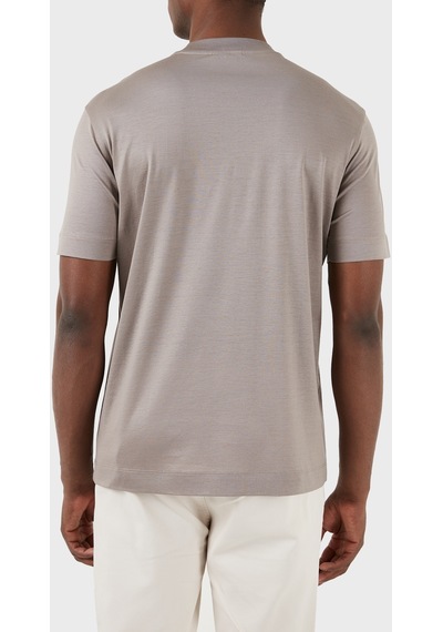 Emporio Armani Erkek T Shirt 3d1ta2 1juvz 06h3 Kahve Kahverengi