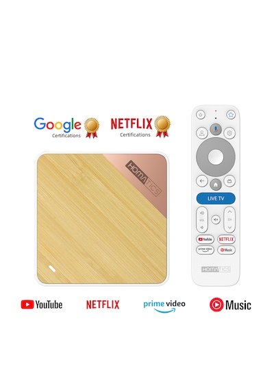 Homatics Tv Box 4k V2 2/64 Gb Homatics Türkiye Garantili