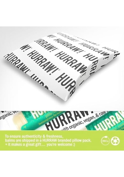 Hurraw Pitta Lip Balm/hindistan Cevizi - Limon Otu - Nane