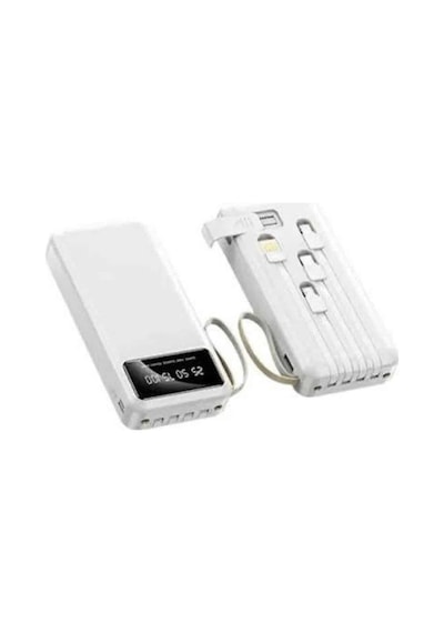 Powerbank Şarj Cihazı 4 Çıkışlı 20.000 Mah Powerbank Kompakt Yüksek Kapasiteli Hızlı Şarj Diğer