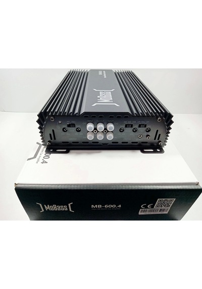 Mobass Amfi 4 X 60 Rms Ses Ve Bass Amfisi Mobass Mb-600.4 Ab Class Oto Anfi
