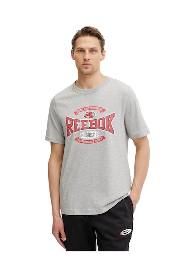Reebok Gs Hs Tradıtıon Tee Gri Erkek Kısa Kol T-shirt Gri