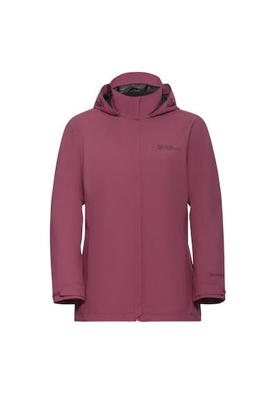 Jack Wolfskin Jack Wolfskın Traıltıme 2l Jkt W Kadın Raisin Outdoor Ceketi A63902-8753 Pembe - Koyu Pembe