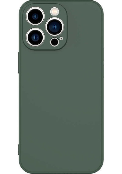 Kilifone - Apple Uyumlu iPhone 13 Pro - Kılıf İçi Kadife Koruyucu Mara Lansman Kapak - Koyu Yeşil