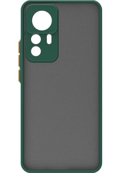 Xiaomi Mi 12T Pro Kılıf Zore Hux Düğme ve Kapak Zıt Renk Kılıf