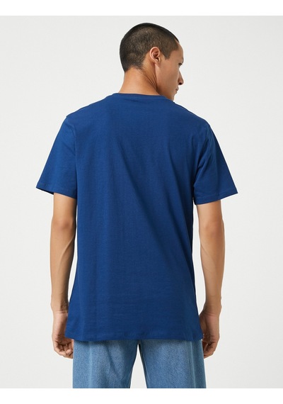 Koton Basic Tişört Slim Fit Bisiklet Yaka Kısa Kollu Pamuklu Lacivertvert 3Sam10057Hk 3Sam10057Hk702 Lacivert Koton Basic Tişört Slim Fit Bisiklet Yaka Kısa Kollu Pamuklu Lacivertvert 3Sam10057Hk 3Sam10057Hk702 Lacivert