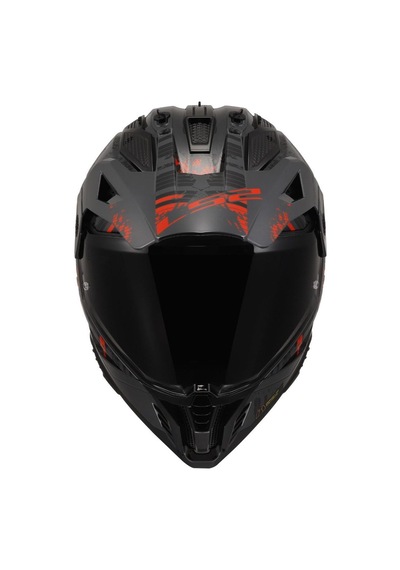 Ls2 Pıoneer 2 Crazy Matt Black Red Renkli