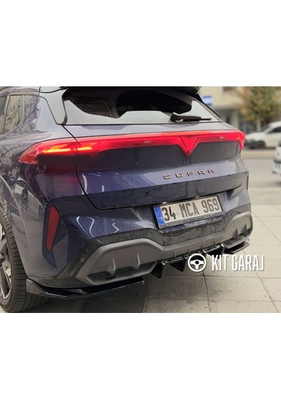 Cupra Terramar Cupra Parlak Siyah Flap Plastik Boyalı