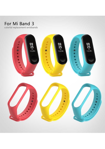 Xiaomi Mi Band 3 Uyumlu Mkst Kordon-turkuaz