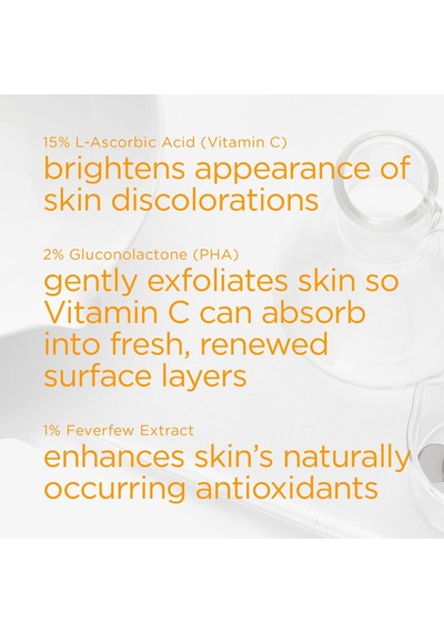 Tr %15 C Vitamini Yüz Serumu, Pha + Yeşil Çay Aydınlatıcı Serum, 14,8 Ml