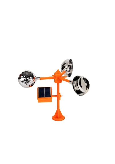 Peller Pro Solar Bird Spinner Kuş Kovucu Turuncu Uzatılabilir