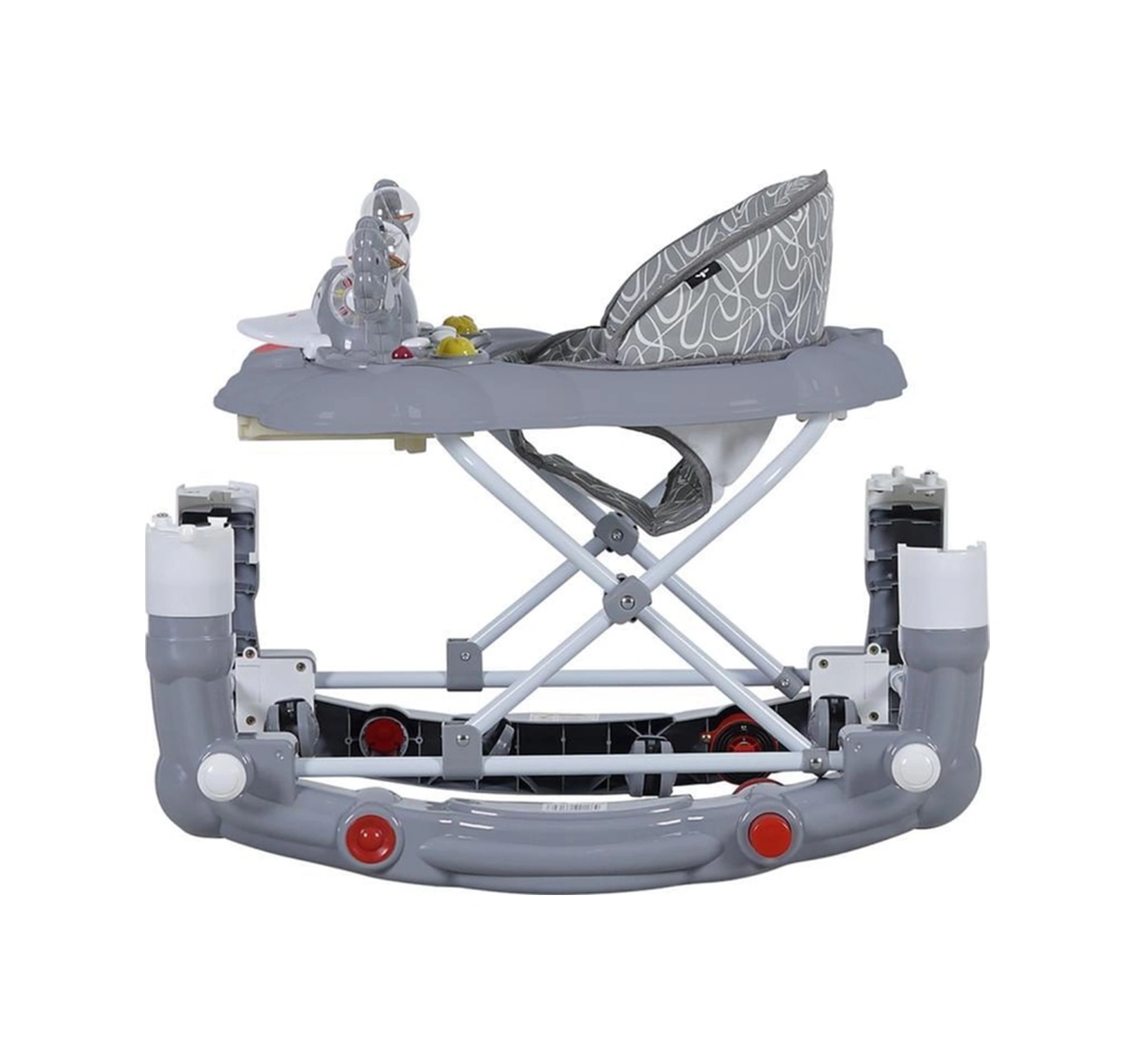 Kiddy Sallanır Fonksiyonel Yürüteç 9228 Gri